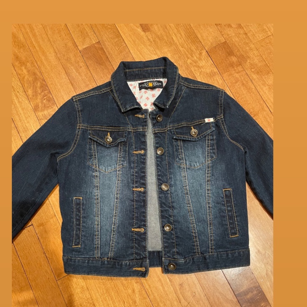 Lucky Brand Denim Girls Jacket